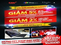 CGV Cinemas giảm giá 50% dành cho khách hàng của FPT Shop