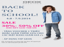 GEOX giảm giá 50% 