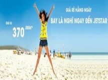 Jetstar khuyến mãi giá 370.000đ nhân dịp 30-4 và 1-5