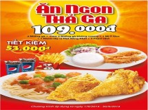 Jollibee ăn ngon thả ga chỉ với 109.000đ