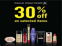 Max Factor giảm giá 30% 