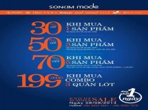 Sonkim Mode giảm giá còn hơn 50%