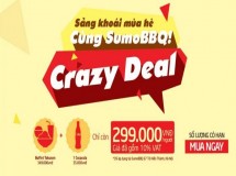 Sumo BBQ giảm giá 30% trong tháng 5