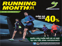 Supersports giảm giá 40% 