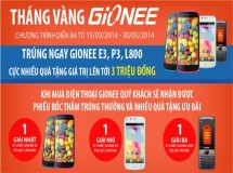 TechOne có nhiều ưu đãi khi mua điện thoại Gionee