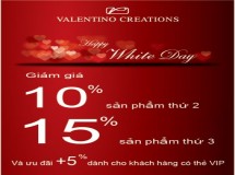 Valentiono Creations giảm giá đến 50%