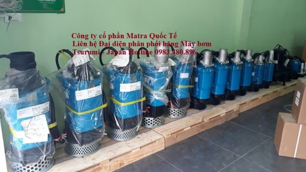 (* 0983.480.896 *) Bán máy bơm chìm hố móng Tsurumi 1,5kw 2,2kw 3kw 4kw 5,5kw 