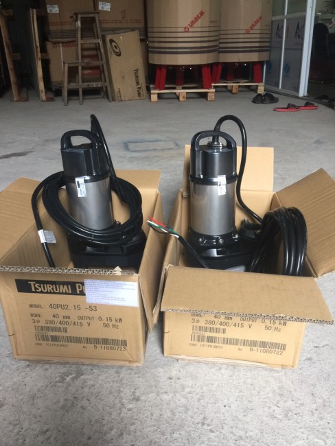 (*0983.480.896*)Bán máy bơm nước thải Tsurumi 50PU2.75 họng xả 50