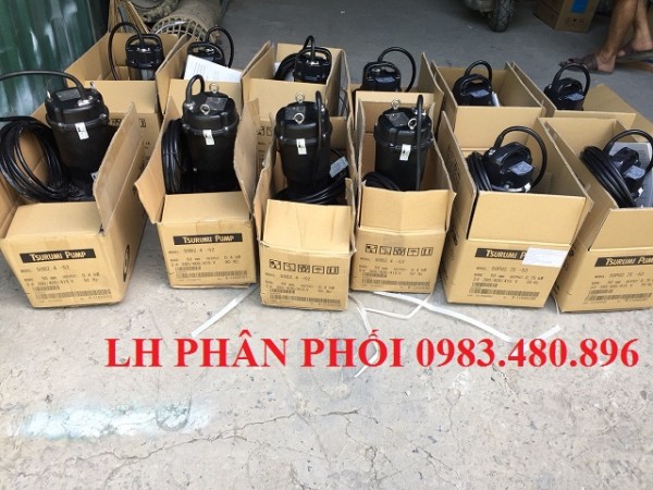 (* 0983.480.896 *)Bán máy bơm Tsurumi 50PU2.75, công suất 0,75kw giá tốt nhất 