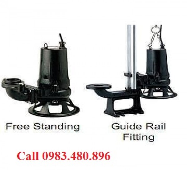 (* 0983.480.896*) Công ty bán máy bơm Tsurumi 80B21.5, công suất 1,5kw họng xả 80