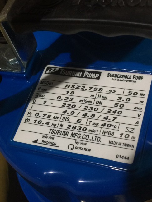 0983480889 Bán máy bơm chìm HSZ, máy bơm chìm Tsurumi,máy bơm chìm 3 pha