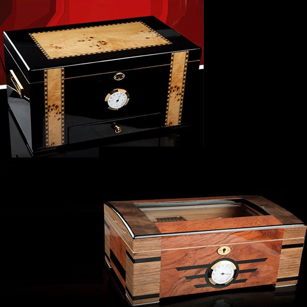 3 mẫu hộp giữ ẩm bảo quản xì gà Xikar dạng vali cao cấp, quà tặng sếp