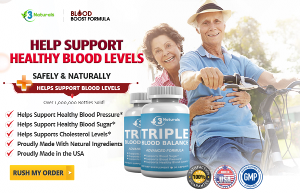 3 Naturals Triple Blood Balance (#TripleBloodBalance) Helps Supports Cholesterol Levels!