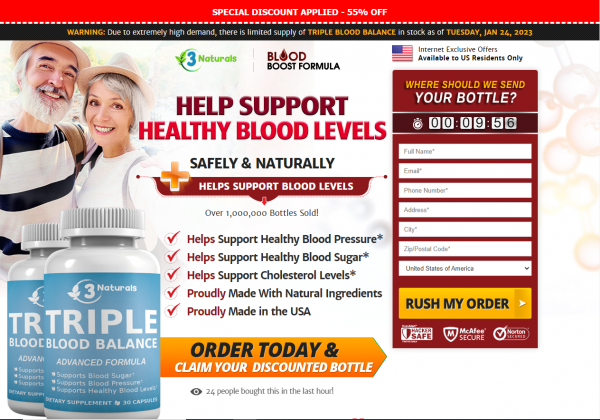 3 Naturals Triple Blood Balance - Uses, Work, Benefits & Side Effects