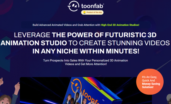 3D ToonFab OTO Upsell 1 to 2 OTOs Links Here + VIP 1,800 Bonuses Review