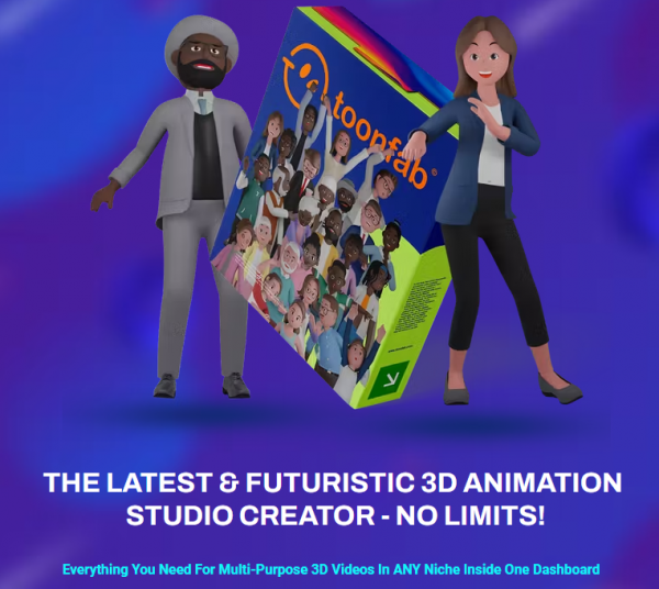 3D ToonFab OTO Upsell - New 2023 Full OTO: Scam or Worth it? Know Before Buying