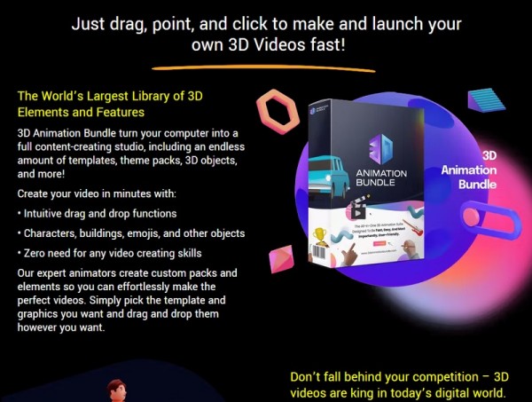 3DAnimationBundle OTO 2022: Scam or Worth it? Know Before Buying