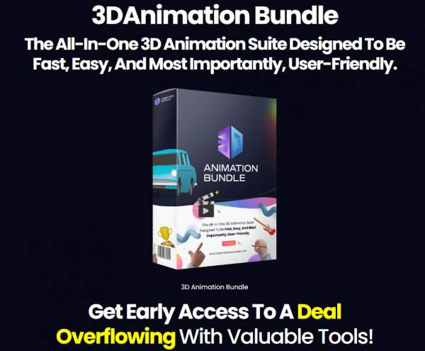 3DAnimationBundle OTO Upsell - 2022 Full 4 OTO Upsell Links + 88VIP 2,000 Bonuses Value $1,153,856