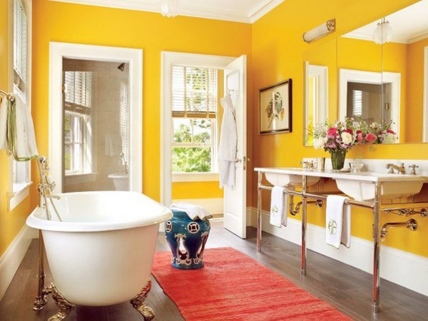 4 ý tưởng thay đổi diện mạo phòng tắm từ phần sàn nhà