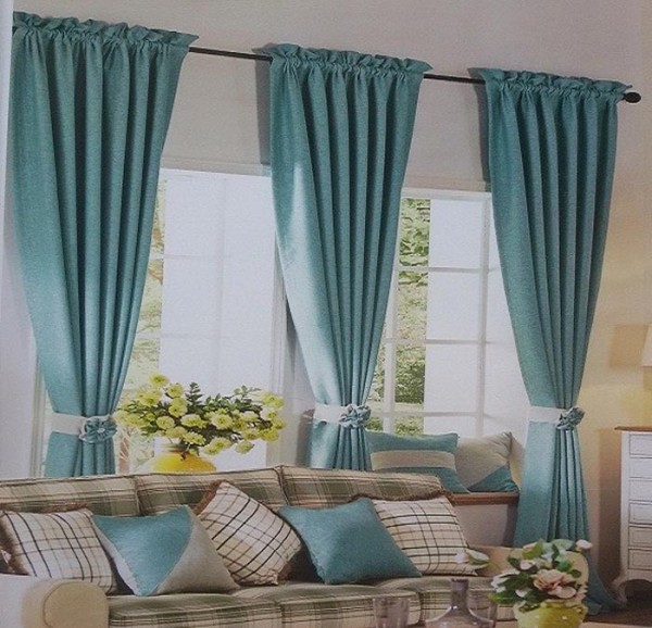 5 cách đáng ngạc nhiên rèm cửa màu ngọc lam có thể nâng cao căn phòng của bạn