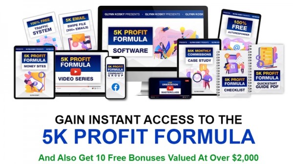 5K Profit Formula OTO – 88New 2023 OTO Full Links + Mega 2,000 Bonuses Value $1,153,856