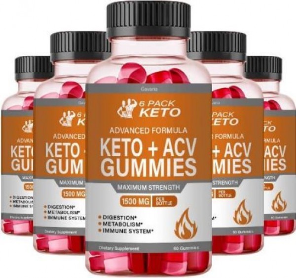 6 Pack Keto ACV Gummies - Weight Loss Support Pills! Price
