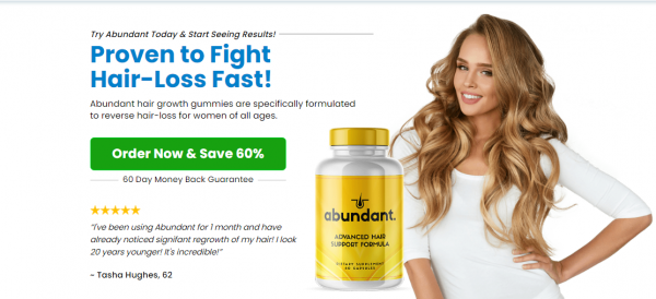 Abundant Advanced Hair Support Formula USA - The Secret to Strong and Long Hair