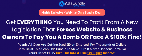 ADA Bundle Agency OTO 1 to 8 OTOs Links Here + VIP 2,000 Bonuses Review