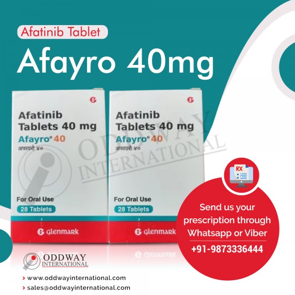 Afayro 40mg: Thuốc biệt dược Afatinib