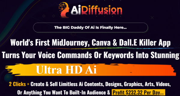 Ai Diffusion Review ⚠️ Full Demo + OTO Links + Huge 5,000 Bonus
