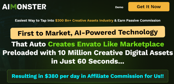 AI Monster Review - VIP 5,000 Bonuses $2,976,749 + OTO 1,2,3,4,5,6,7,8,9 Link Here