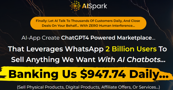 AI Spark OTO 2023: Full 8 OTO Details + 5,000 Bonuses + Demo