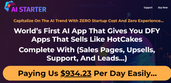 AI Starter OTO Upsell - New 2023 Full OTO: Scam or Worth it? Know Before Buying