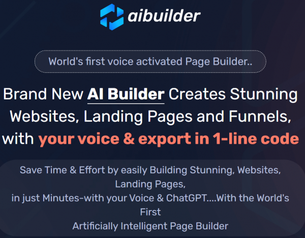 AiBuilder Review - VIP 3,000 Bonuses $1,732,034 + OTO 1,2,3,4,5,6 Link Here
