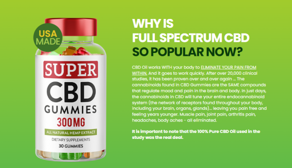 Alert! Are You Doing Super Cbd Gummies Canada Mistakes?