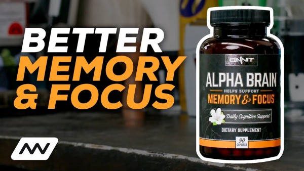 Alpha BRAIN (Review) Health Supplement, Memory and Focus Support, 30 Ct