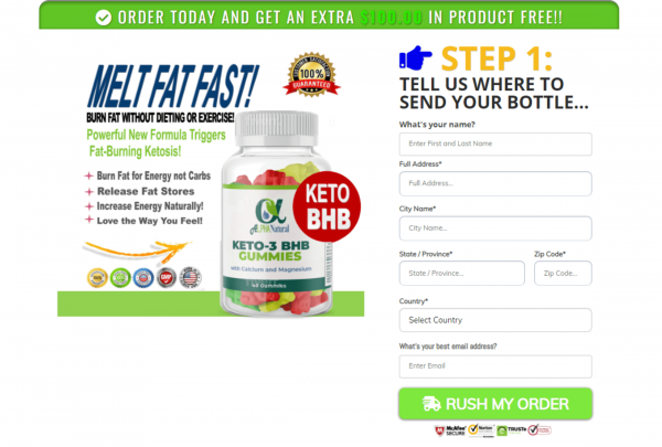 Alpha Natural Keto-3 BHB Gummies - What are Customers Saying? Critical Research!