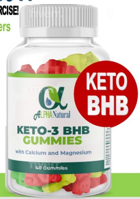 Alpha Natural Keto-3 BHB Gummies