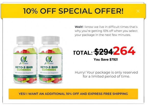 Alpha Natural Keto BHB Gummies (2023 Report) Burn Stubborn Fat! Up to 90% OFF