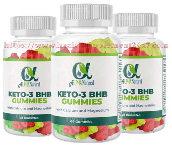 Alpha Natural Keto BHB Gummies (Most Controversial Pills In The Market) Full 2023 Report!