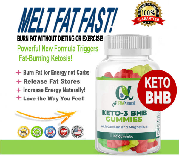 Alpha Natural Keto BHB Gummies - The Natural Way to Lose Weight