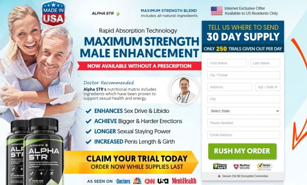 Alpha STR Male Enhancement *CIRITCAL REVIEW* Testosterone & Vitality Male Enhancement?