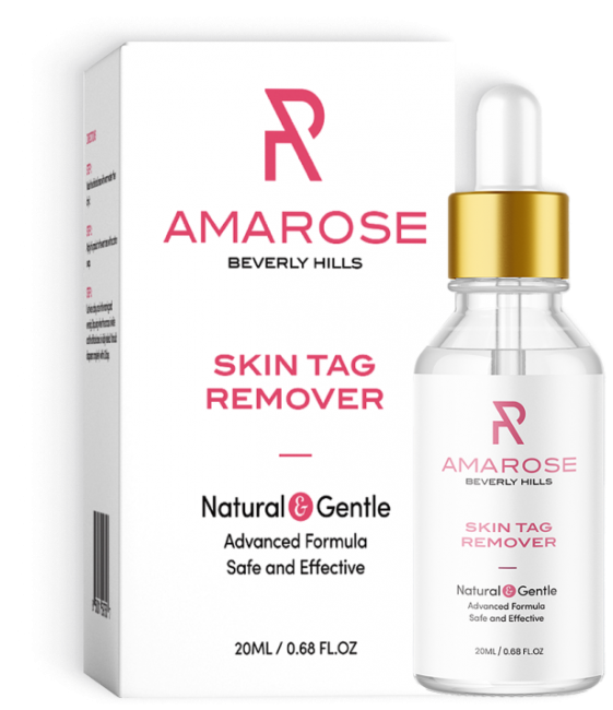 Amarose Skin Tag Remover (Mole & Skin Tag Corrector Serum) Clean Skin Without Surgery!