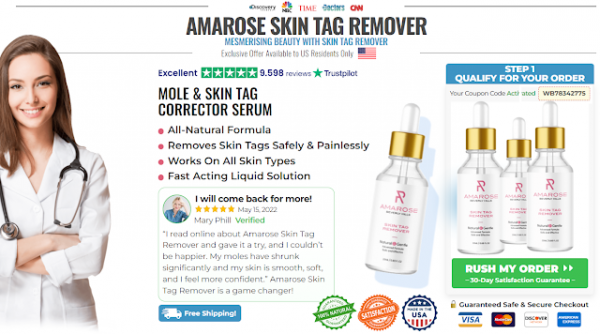 Amarose Skin Tag Remover (Mole & Tag) Serum: Reviews Price & More!