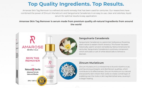 Amarose Skin Tag Remover Serum Ingredients & Where To Buy In USA, Canada?
