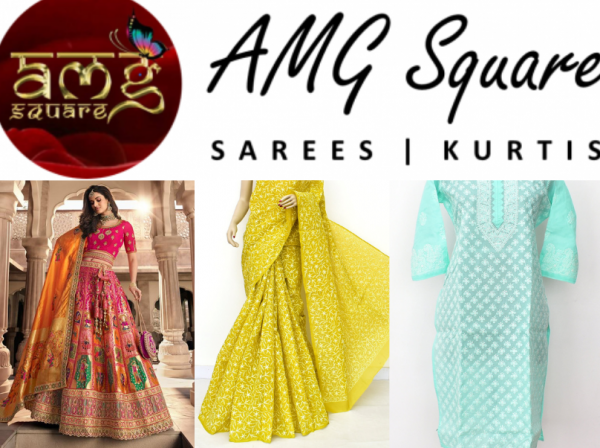 AMG Square: Elevating the Saree Game with Contemporary Designs