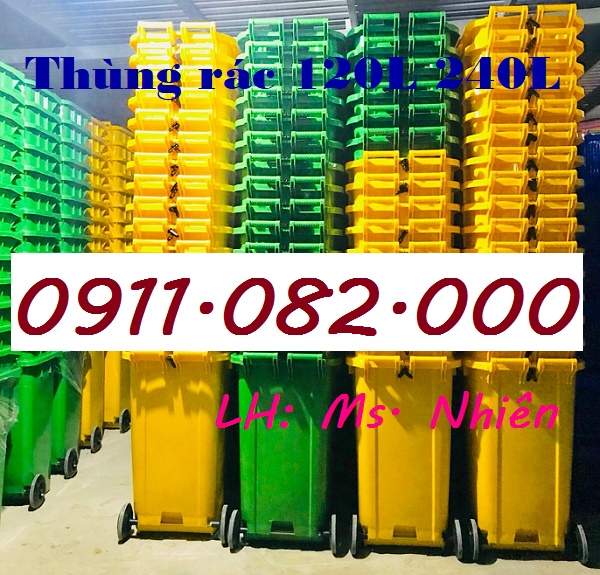  An giang- điểm cung cấp thùng rác giá rẻ nhất miền tây- Thùng rác 120L 240L 660L- lh 0911082000