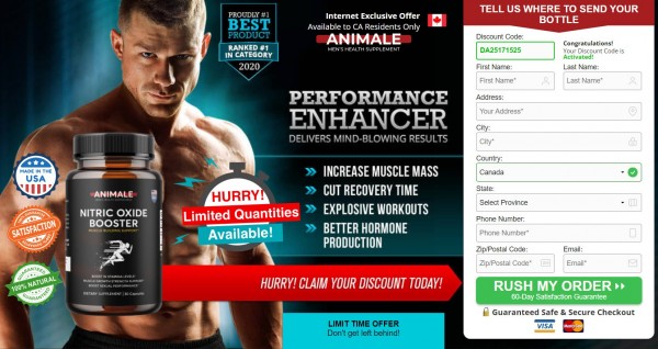 Animale Nitric Oxide Booster Pills Reviews [2023] & Benefits