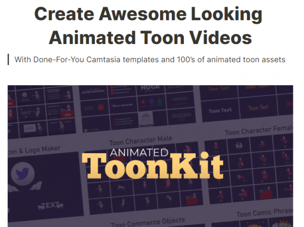 Animated ToonKit OTO 2023: Full 4 OTO Details + 3,000 Bonuses + Demo