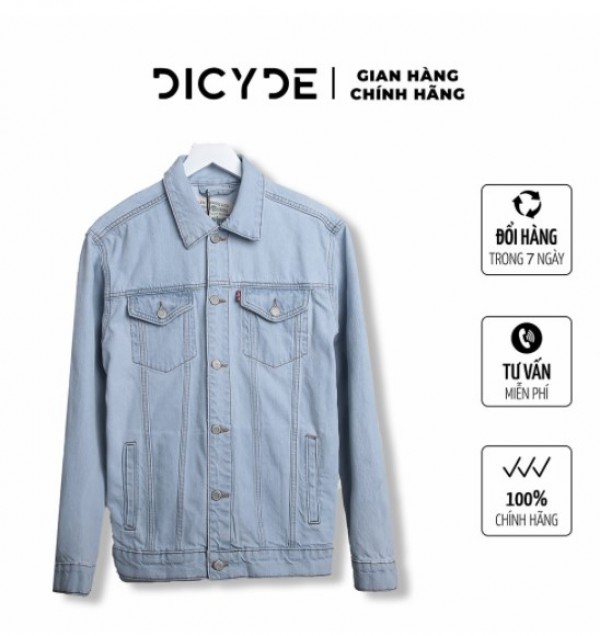 Áo khoác bò jeans dành cho nam dài tay cao cấp DICY SG.D.LV.07